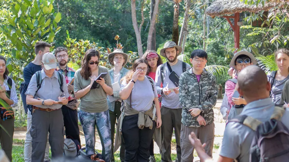 MSc Plant and Fungal Taxonomy fieldtrip © David Rabehevitra/RBG Kew