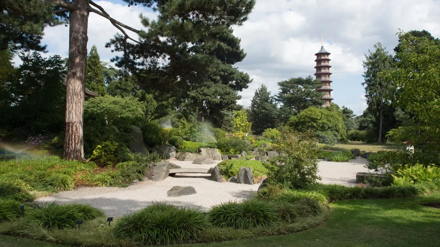Great Pagoda, RBG Kew A view of the Great Pagoda from the Japanese landscape at Kew