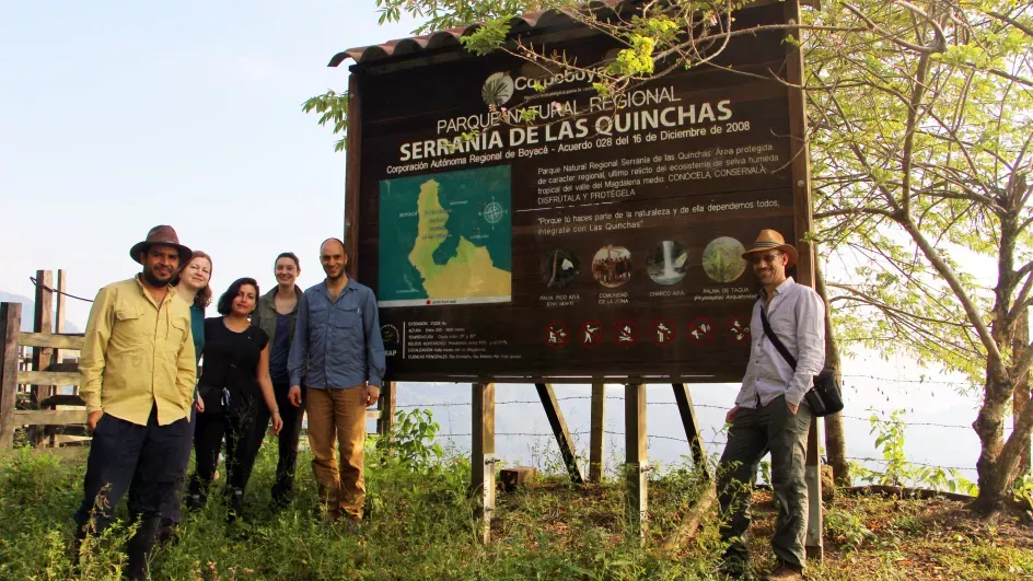 The team at Serrania de las Quinchas ©RBG Kew