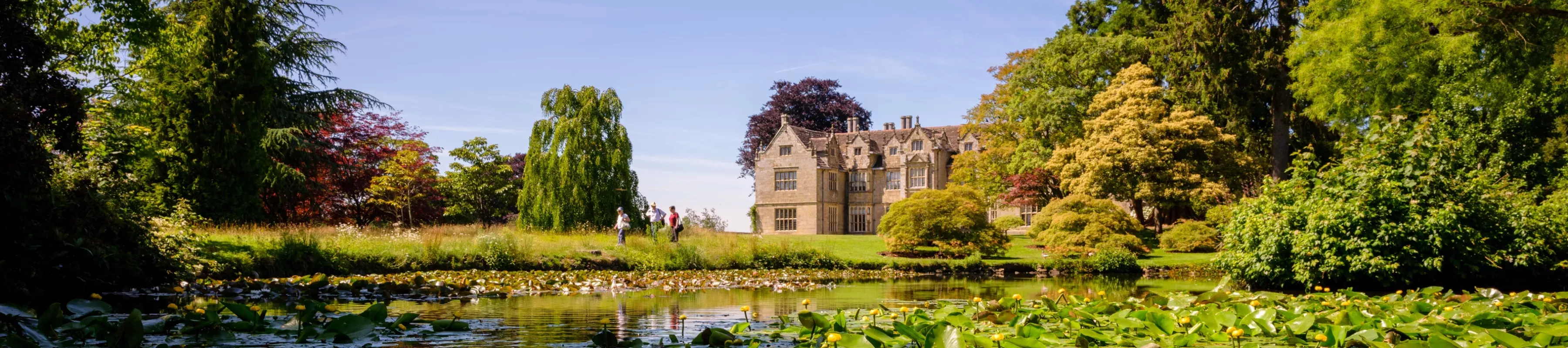 Wakehurst mansion and pond, Jim Holden Wakehurst mansion and pond